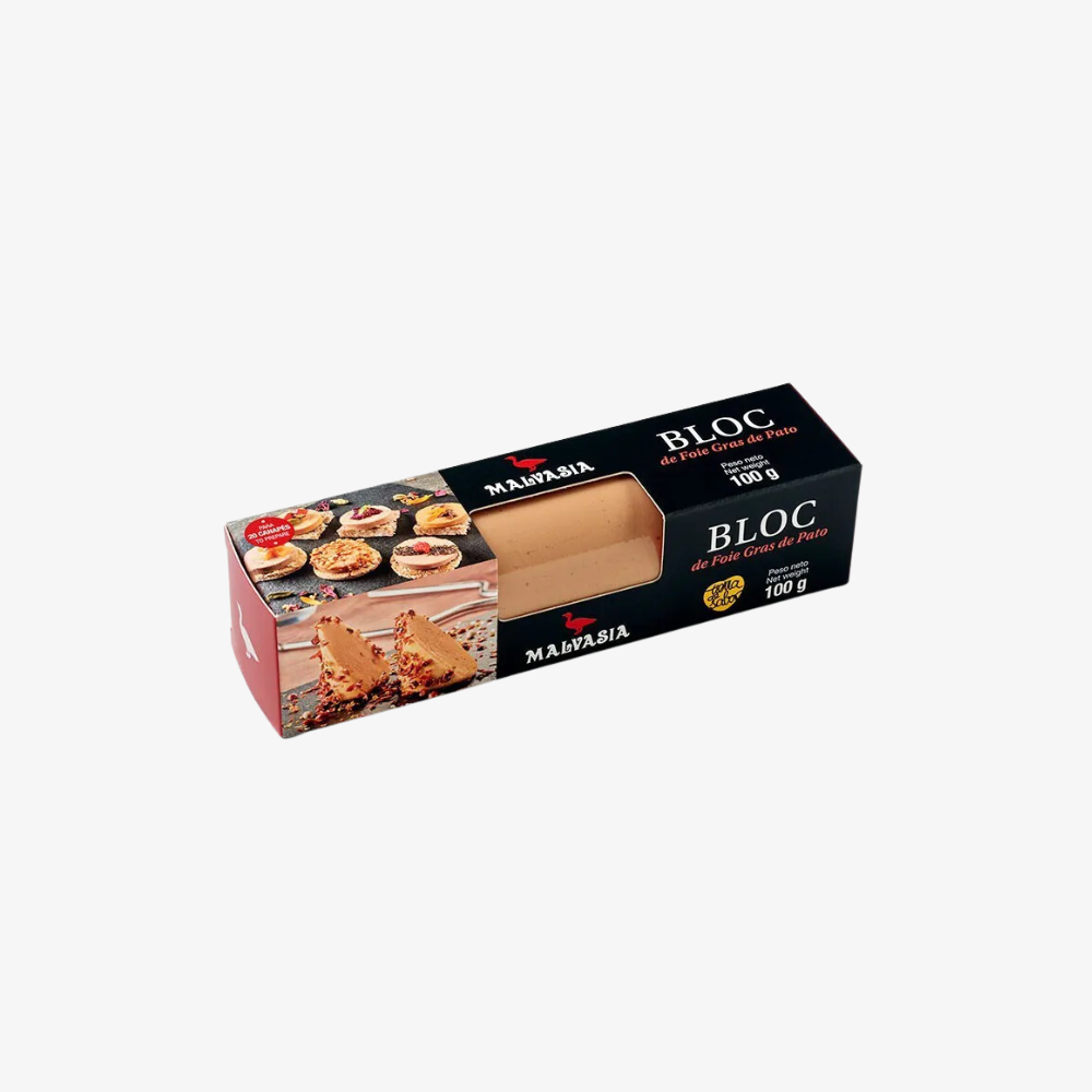 Bloc de Foie Gras mini estuchado 100g.