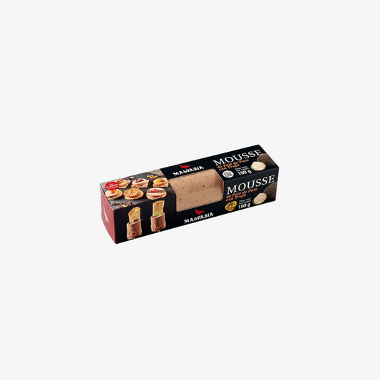 Mousse de Foie con trufa mini estuchado 100g.