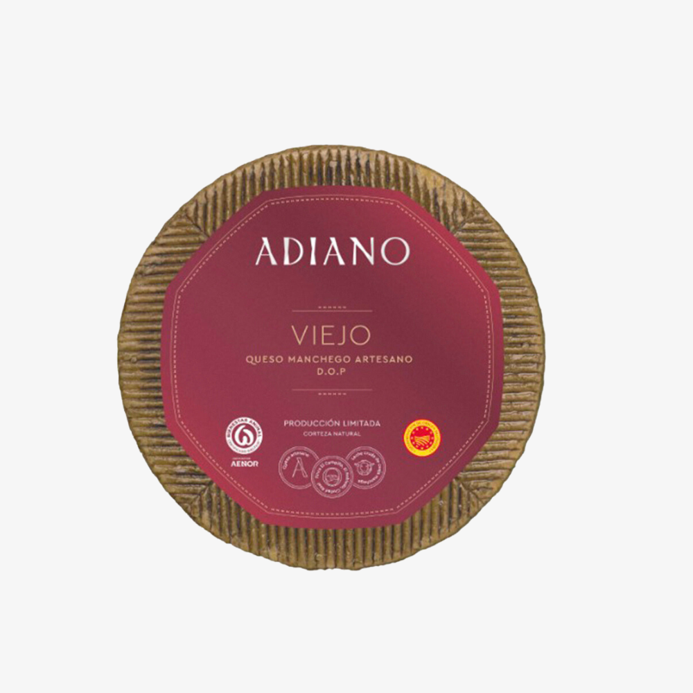 Queso Manchego Viejo Artesano D.O.P. Adiano