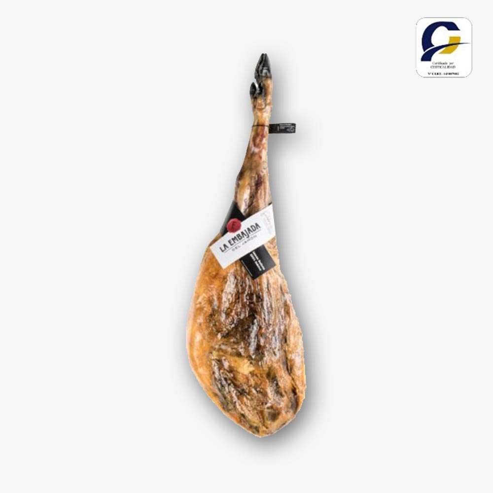 Jamón Bellota Ibérico 50% Raza Ibérica. +42 meses. Pieza entera (*)